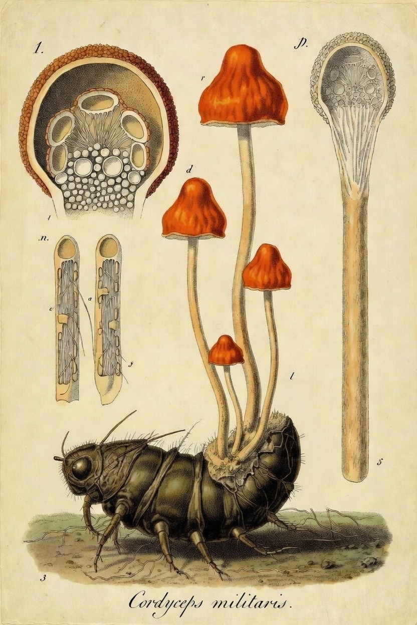 Cordyceps militaris (L.) Fr.
